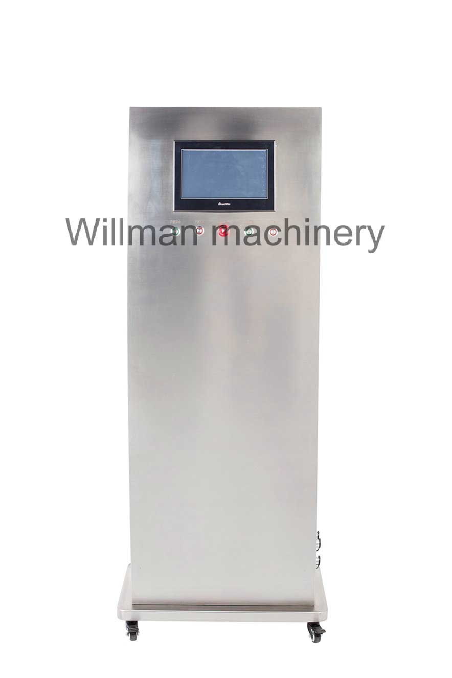 Vacuum testing machine