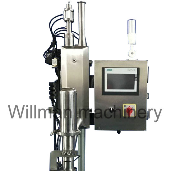 Liquid nitrogen dispenser