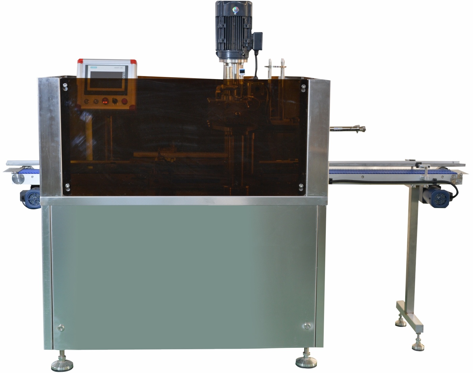 Nitrogen-filling and sealing machine for milk powder cans