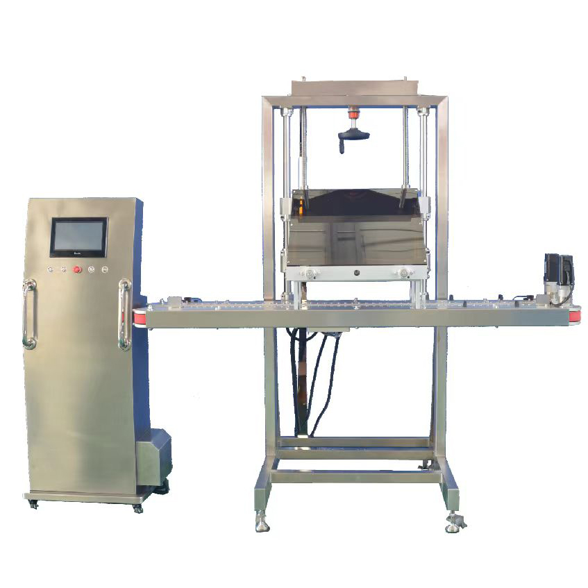 Aluminum foil sealing inspection machine